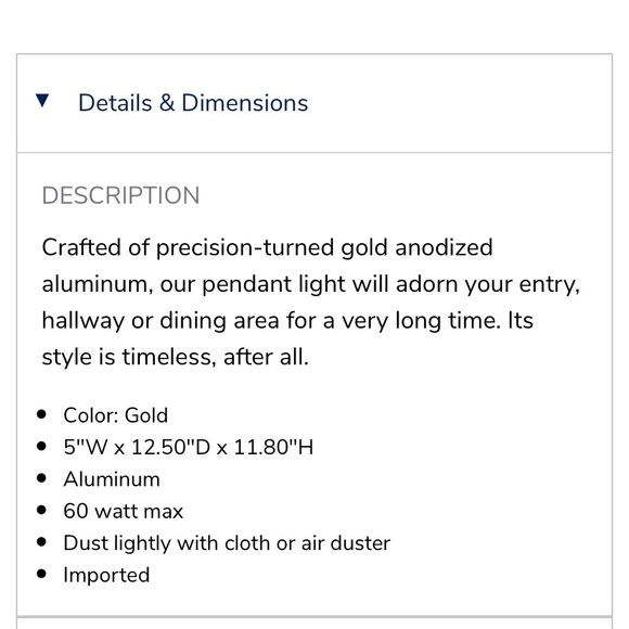 Pier 1 Modern Ceiling Light - Picture 1 of 5